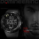 Men Military Army Sport Wrist Watch Analog Digital Waterproof Stainless Steel