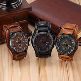 Fashion Curren Men Date Stainless Steel Leather Analog Quartz Sport Wrist Watch