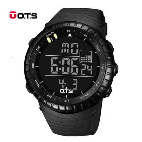 Men Military Army Sport Wrist Watch Analog Digital Waterproof Stainless Steel