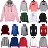Womens Hoodie Sweatshirt Long Sleeve Hooded Pullover Hoody Jumper Sweaters Tops